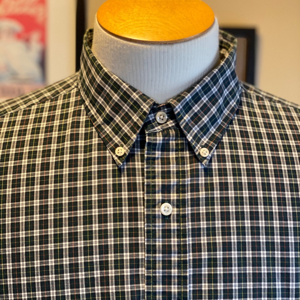 Polo Ralph Lauren Classic Green Check Shirt Sz18